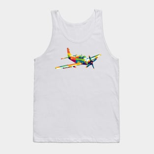 A-1 Skyraider Aircraft Tank Top